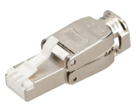 ExtraLink CAT6A RJ45 Wtyk RJ45 beznarzędziowy montaż - 1543514 - zdjęcie 1